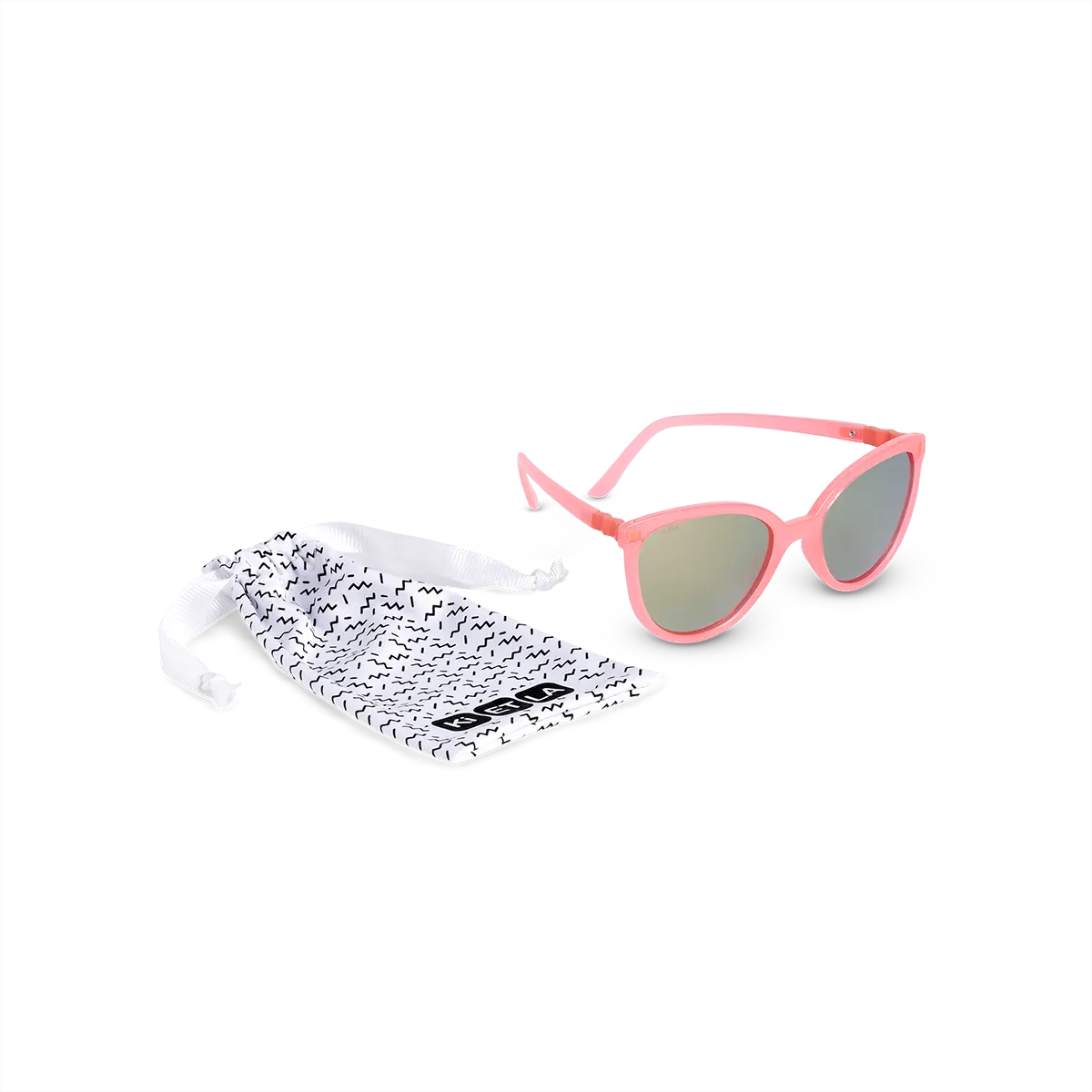 packshot lunettes de soleil junior buzz rose neon