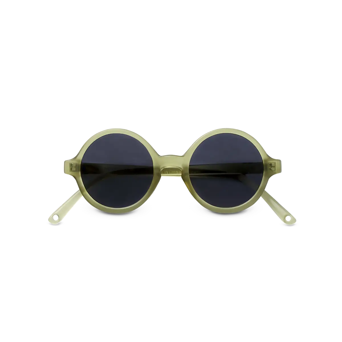 packshot lunettes de soleil enfant bébé woam olive