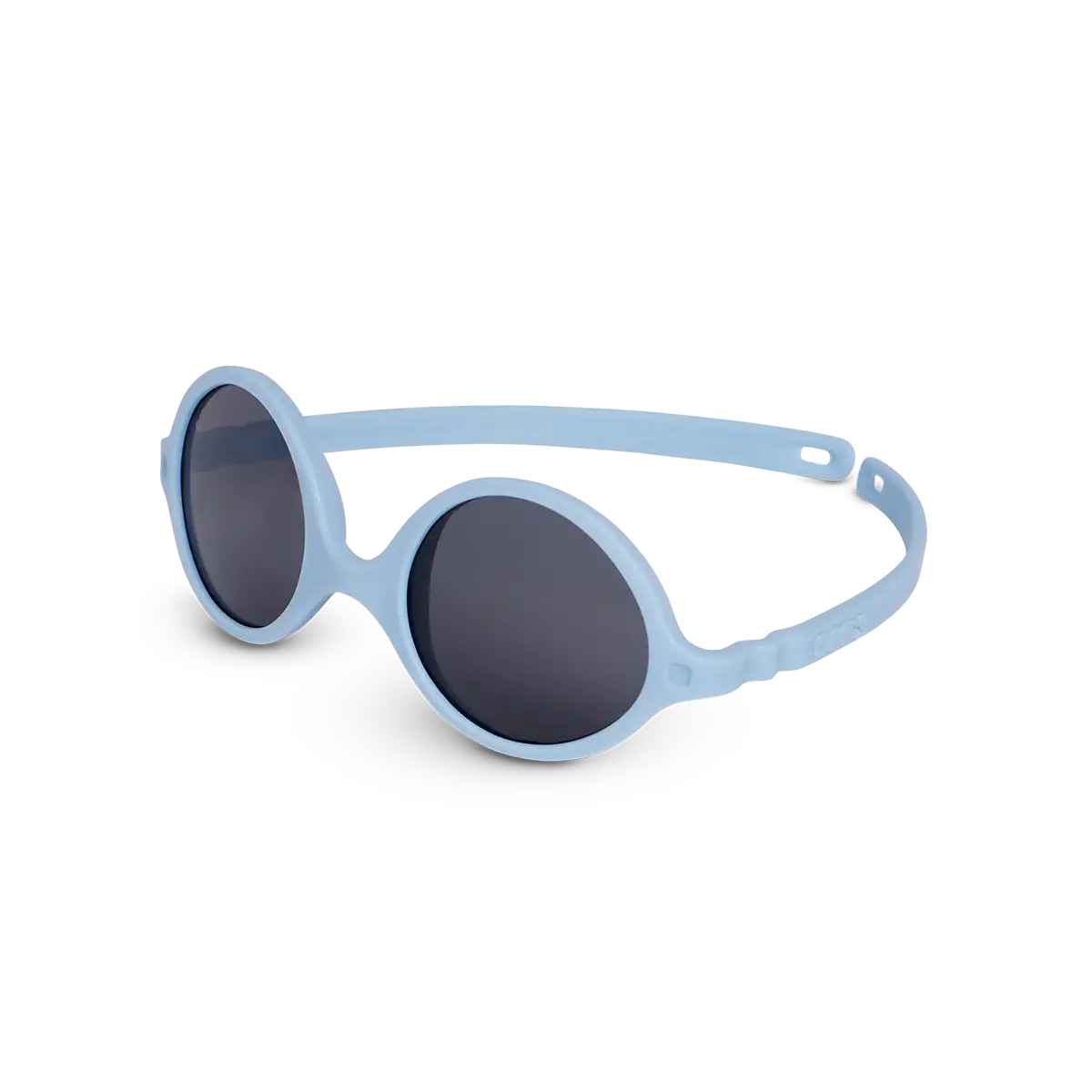 packshot lunettes de soleil bébé diabola bleu ciel