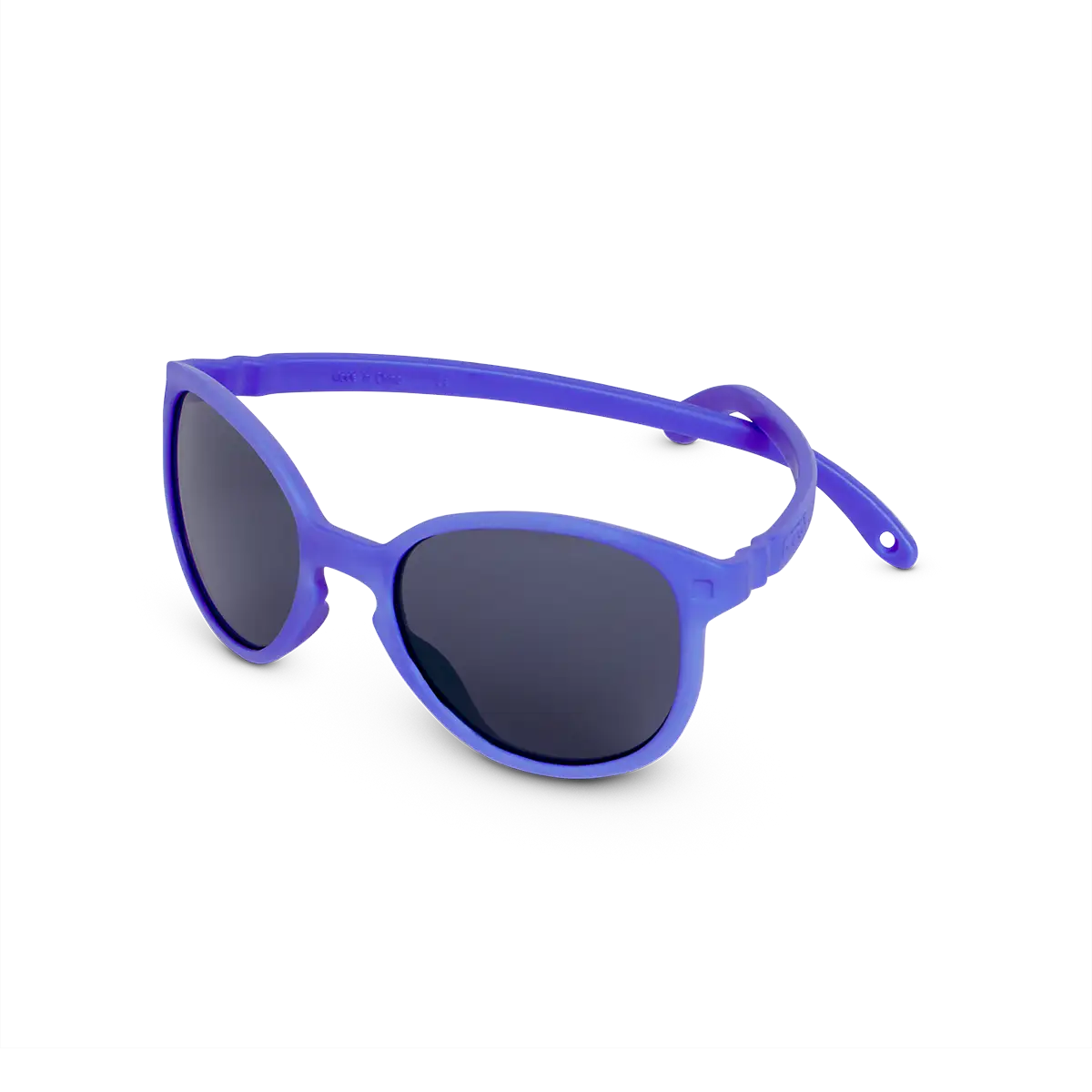 packshot lunettes de soleil enfant bébé wazz bleu intense