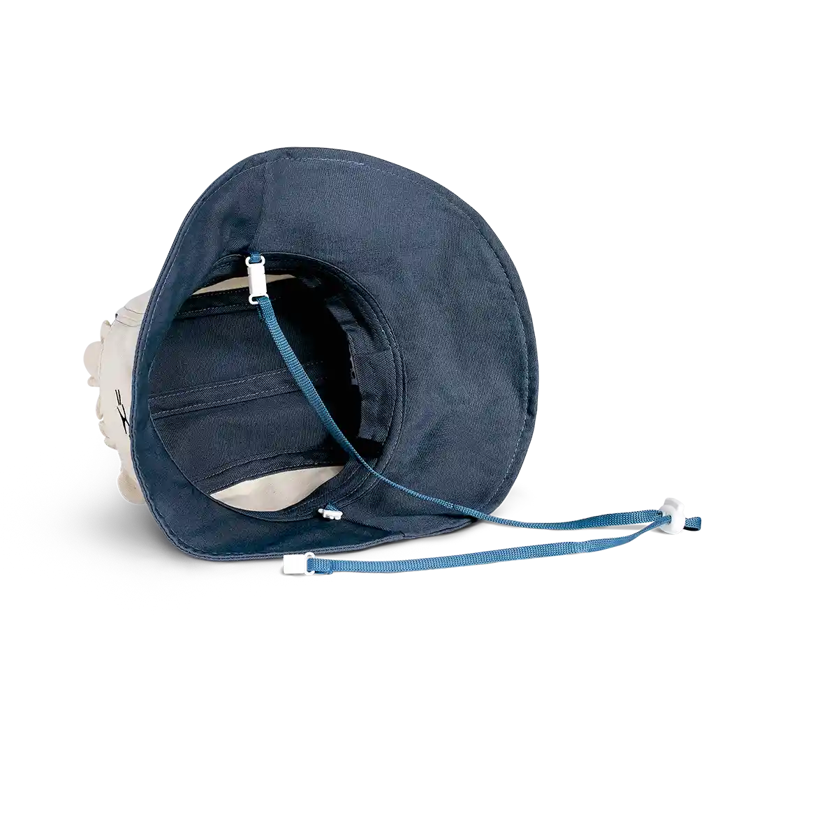 packshot bob anti-uv bébé camper hat bleu marine