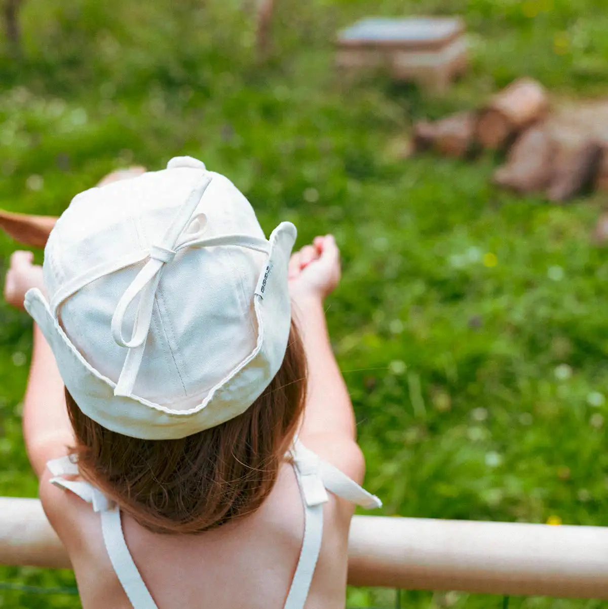 casquette anti-uv bébé camper cap naturel