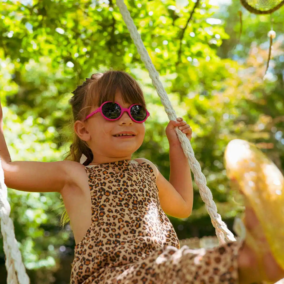 lunettes de soleil enfant rozz fushia