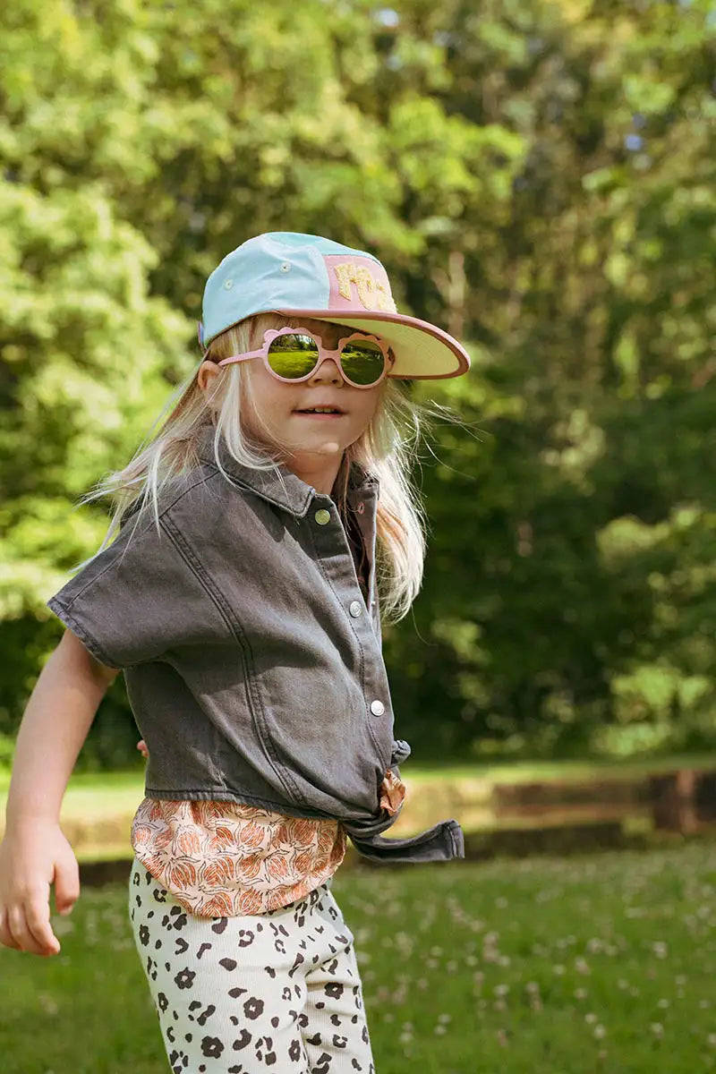 lunettes de soleil bébé enfant lion bubble gum