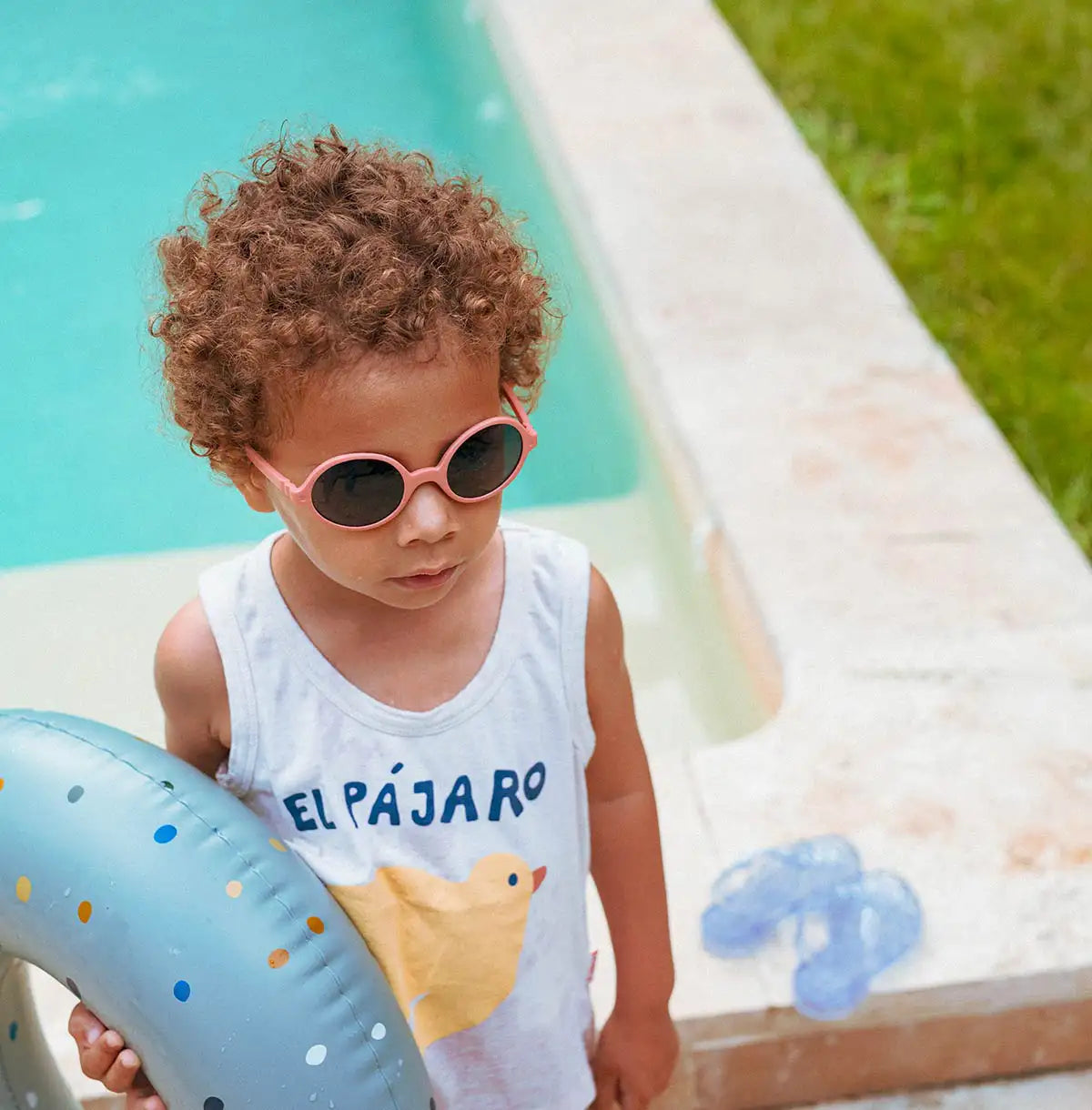 lunettes de soleil enfant bébé rozz aubepine