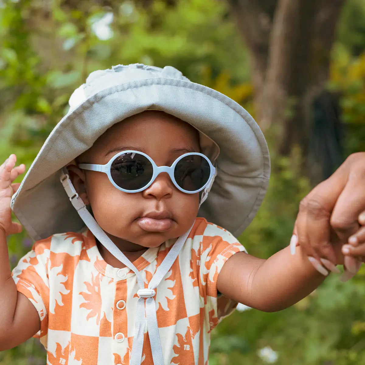 lunettes de soleil enfant rozz bleu ciel