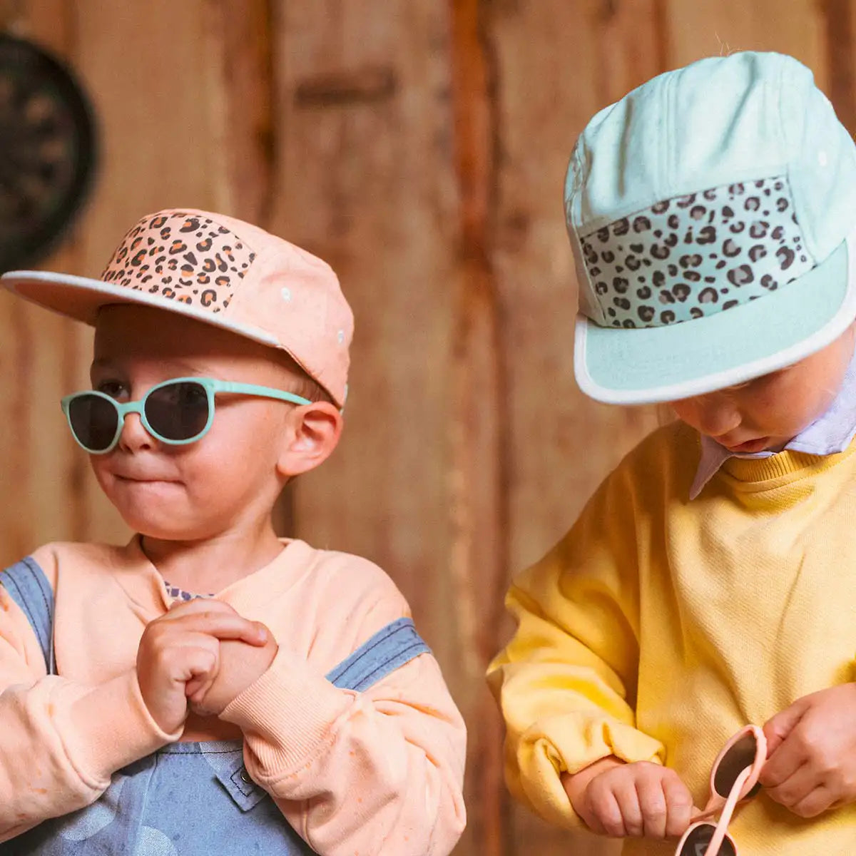 lunettes de soleil enfant bébé wazz menthe