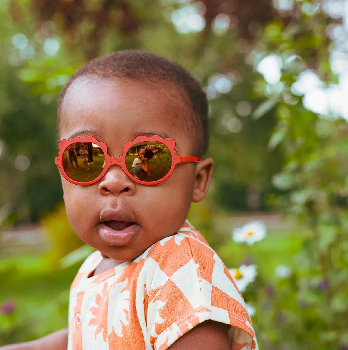 lunettes de soleil bébé enfant lion sienne