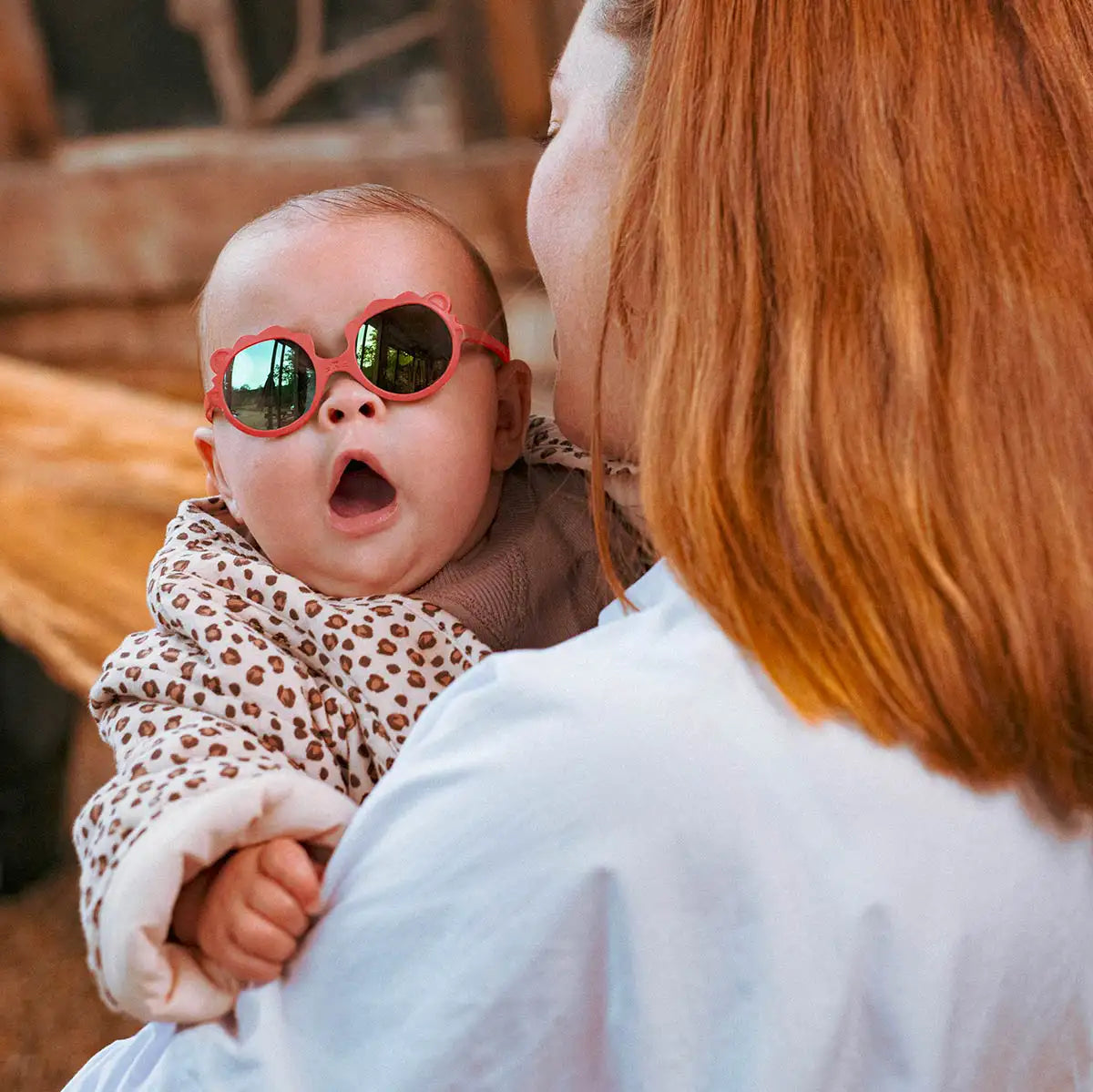 lunettes de soleil bébé enfant lion sienne